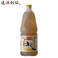白だし ペット 1800ml 1.8L 1本 九重味淋 九重味醂 父の日 ギフトのサムネイル