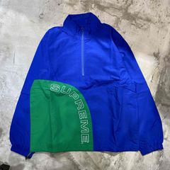 Supreme 18ss Corner Arc Half Zip Pullover 