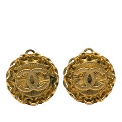 CHANEL シャネル ヴィンテージ ピアスパーツ チャーム 2個セット 02P