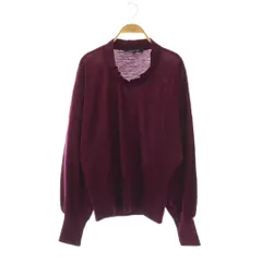 イザベルマラン ISABEL MARANT ドルマンニット 長袖 ハイネック ウール 1 パープル /MY ■OSのサムネイル