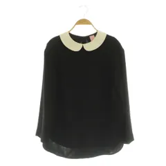 ミュゲ muguet 襟付き ブラウス 長袖 プルオーバー F ブラック /MY ■OSのサムネイル