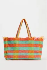 (割引) ZARA ザラ ストライプ トートバッグ かわいい バッグ