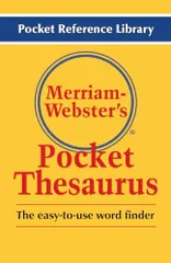 Merriam-Webster's Pocket Thesaurus (Pocket Reference Libraryのサムネイル