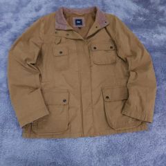 Gap ブラック フロントポケット付ジャケット サイズM 冬の定番【1140 