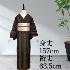 正絹本場大島紬 更紗吉祥間道 ①( 訪問着、黒留袖、袋帯なども出品