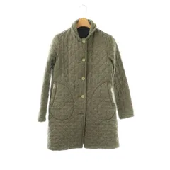 トラディショナルウェザーウェア Traditional Weatherwear ウーリーキルティングジャケット ロング 34 グレー /DO ■OSのサムネイル