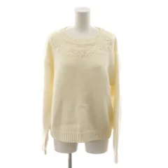 アフタヌーンティー Afternoon Tea ワードローブ WARDROBE フラワーニット セーター MR アイボリー /AZ ■SHのサムネイル