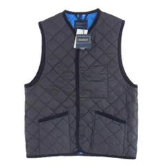 SOPHNET. ソフネット SOPH-242106 LAVENHAM OVERSIZED THORNHAM ラベンハム オーバーサイズ キルティング ベスト Lサイズ ダークネイビー系 L【新古品】【未使用】【中古】のサムネイル