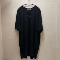 Yohji Yamamoto Pour HOMME ヨウジヤマモトプールオム Ly/C MVS SPIRAL HENRY NECK LS T ヘンリーネックカーディガン HP-T83-281 ブラック Size:3【代官山B05】のサムネイル
