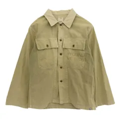 VISVIM ビズビム 22SS 0122105011011 CARDWELL SHIRT L/S DMGD ダメージ加工 カードウェル 長袖 シャツ ジャケット ライトグリーン系 3【中古】のサムネイル