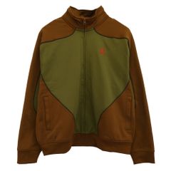 Supreme 슈프림 24AW HF0830-395 x Jordan Tricot Track Jacket 조던 트리코트 트럭 재킷 카키계 브라운계 L[신고품][미사용][중고]
