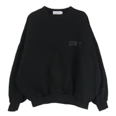 COOTIE クーティー 25AW CTE-25A320 Chubby Sweat Crew オーバーサイズシルエット T/Cバルキー糸 クルーネック ラバーロゴ スウェット ブラック系 M【中古】のサムネイル