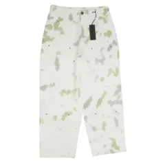 WIND AND SEA ウィンダンシー 24SS WDS-O-DYED-24-Q4-PT-01 Uneven Dye Painter Pant アンイーブン ダイ ペインター パンツ ホワイト系 M【新古品】【未使用】【中古】のサムネイル