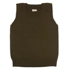 BUTCHER PRODUCTS ブッチャープロダクツ knit best リブ ニット ベスト カーキ系 36【中古】のサムネイル