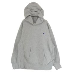 Champion 챔피언 USA제 80s 90s 트리코 태그 REVERSE WEAVE 리버스위브 무지 눈부착 소매 없음 그레이 푸디 파커 그레이계 L[중고]
