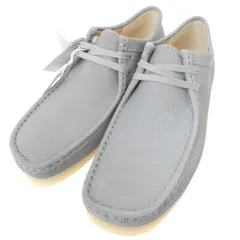 Supreme シュプリーム 25SS Clarks クラークス Reflective Wallabee Silver ワラビー シューズ グレー系 25.5【極上美品】【中古】のサムネイル