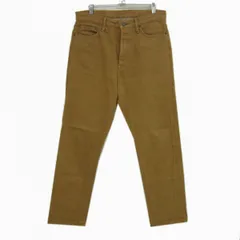 ◇NIGEL CABOURN ワークパンツ シンチバック ボタンフライ マスタードイエロー コットン トラウザー ナイジェルケーボン メンズのサムネイル