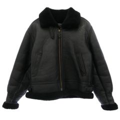 定価10万 4MK-84 B-3 ムートン フライトジャケット L 茶 羊革 - メルカリ