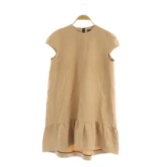 ヨーコチャン YOKO CHAN フレンチスリーブ ワンピース ミニ ストレッチ 38 ピンク /MY ■OSのサムネイル