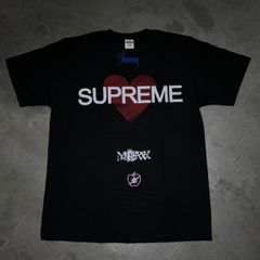 25SS Supreme Announcing Tee Black ハート 黒 - メルカリ