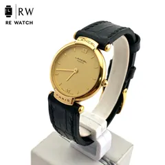 【中古】LANCEL PARIS 8601 腕時計クォーツ ゴールド ブラックのサムネイル
