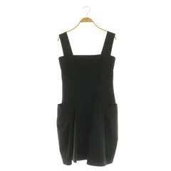 フォクシーニューヨーク FOXEY NEW YORK デイジードレスワンピース ミニ ノースリーブ 38 ブラック 26342 /MY ■OSのサムネイル