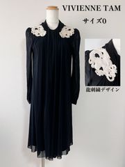 VIVIENNE TAM パンダ ワンピース ドレス ブラック 40 - メルカリ