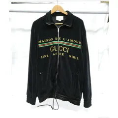 グッチ GUCCI 20SS Chenile Jacket ベロア ジャケット SIZE:M メンズ △WF2538のサムネイル