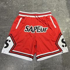 SAPEur バスケットパンツ XL サプール ハーフパンツ バスパン オレンジ