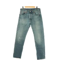 リーバイス Levi's 501 デニムパンツ テーパード ボタンフライ 30 ブルー /HK ■OS