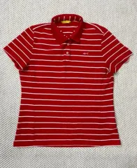ルイ カステル レッド ストライプ 半袖 カラーTシャツ 95のサムネイル