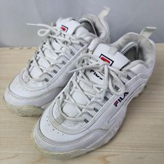 FILA RAYTONA スニーカー 27センチ シンプル 厚底 ホワイト 人気 