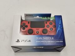 可]SONY PlayStation4 ワイヤレスコントローラー DUALSHOCK4 マグマ