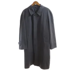 キンロックアンダーソン Kinloch Anderson 美品 ステンカラーコート  L ウール グレー ロング丈/HWのサムネイル
