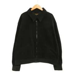 アボンタージ A VONTADE 美品 ジップアップワークジャケット ブルゾン コーデュロイ L 黒 ブラックのサムネイル