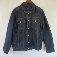 【即購入の場合はお値段交渉OK】Kiabi KIABI キアビ デニムジャケット XL インディゴ カバーオール フランス　綿100% 美品のサムネイル