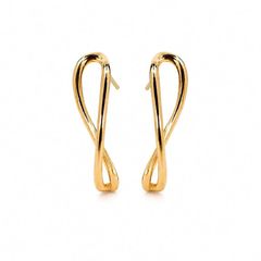 BONEE HAIR LINE EARRINGS ゴールド - メルカリ