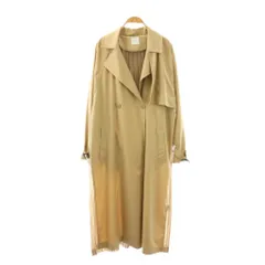 アメリヴィンテージ Ameri VINTAGE シースルーバックプリーツトレンチコート ベージュ /ES ■OSのサムネイル