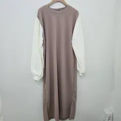服屋在庫整理) 長袖シャカシャカ素材ONE PIECE サイズゆったり