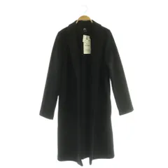 ザラ ZARA LAPEL COLLAR COAT ロングコート USA M ブラック /MY ■OS