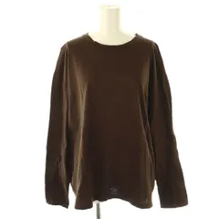 プラージュ Plage 25AW les Tendre Albini long Tシャツ カットソー ブラウン /DF ■OSのサムネイル