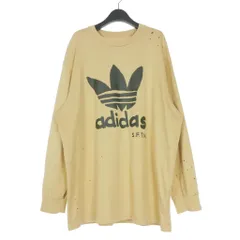 アディダス adidas × SONG FOR THE MUTE Long Sleeve Tee ロングスリーブTシャツ カットソー 長袖 2XL Hazy Beige ベージュ HT0435 国内正規