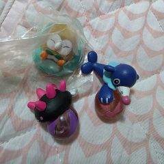色違い】ポケモンキッズ 3体セット ハスボー ホエルオー ロゼリア