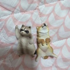 オオカミ　フィギュア　狼　狼　2体セット　FLIRTY GIRL WOLF　着払 オオカミ フィギュア 狼 狼 2体セット FLIRTY GIRL WOLF 着払 | Mercari