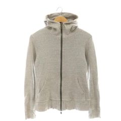 美品❗️wjk ダブルジェイケイ ジップアップパーカーL 黒背面ロゴ 美 