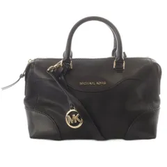 マイケルコース MICHAEL KORS レザー 2way ハンドバッグ ショルダーバッグ 黒