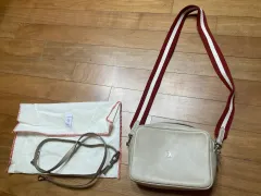 ジョセフアンドステイシー クロスバック アイボリー ストラップ含む 送料込み30,000円のサムネイル