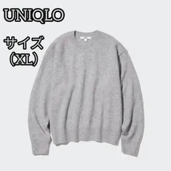 【UNIQLO】 ユニクロ （XL） プレミアムラムネックセーター メンズ