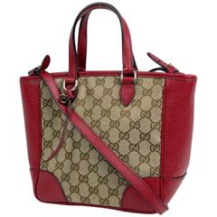 GUCCI GG レザー ハンドバッグ あんしん鑑定 353121 美品 正規品