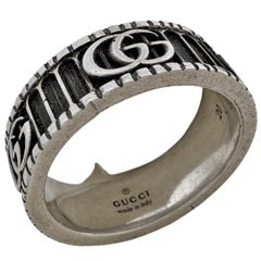 GUCCI リング ダブルG トーショントリム シルバー925 11号 美品 - メルカリ